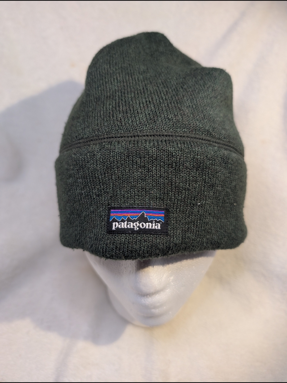 Patagonia Men's Size Small Beanie Dark Green